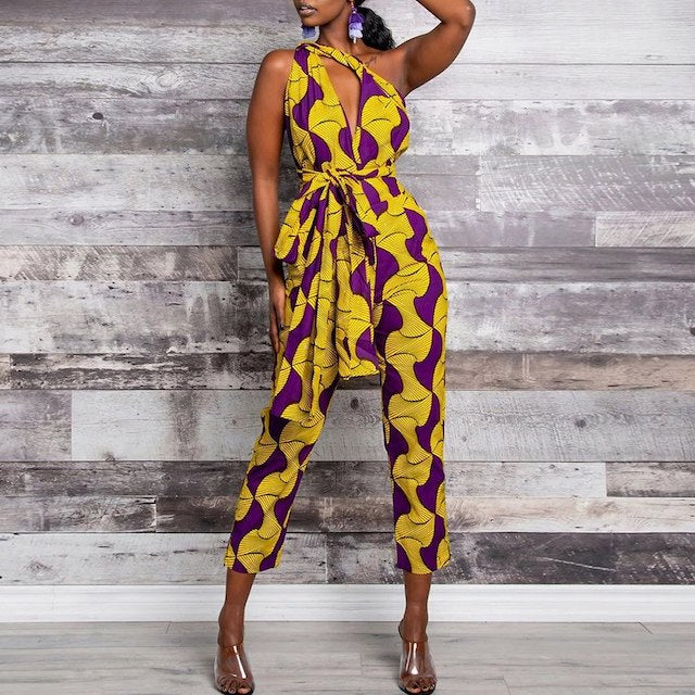 Ensemble Pantalon en Pagne Africain ...